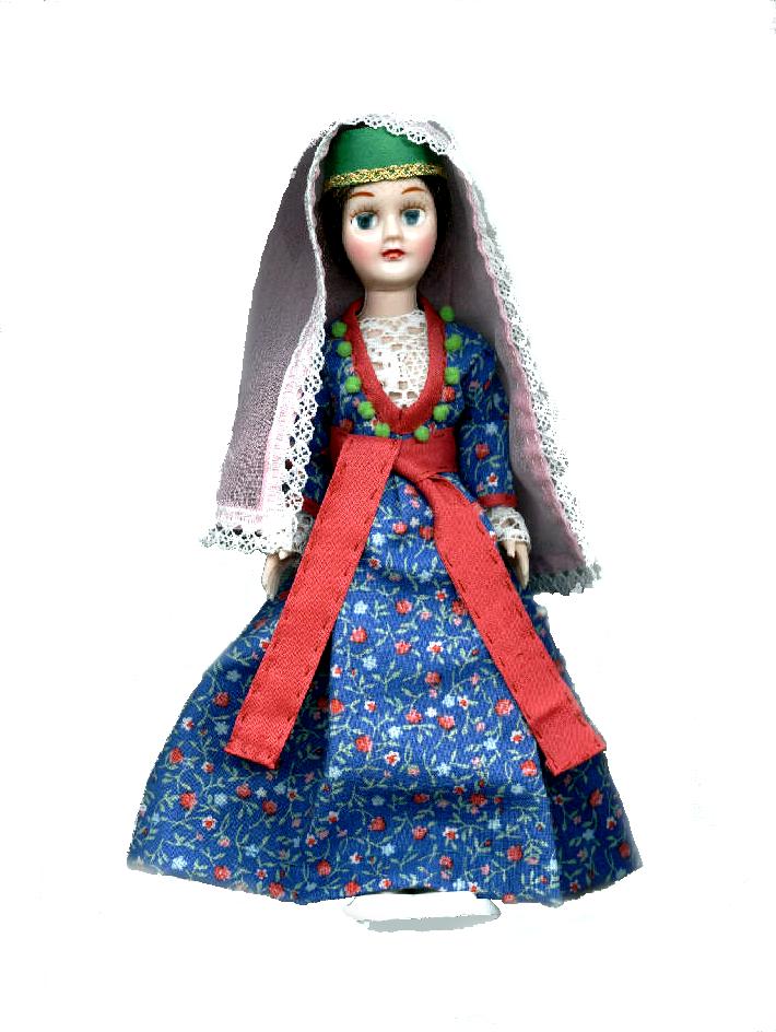 A.A.A. Collectible Armenian Dolls: Lady from Davrej, 18th Century