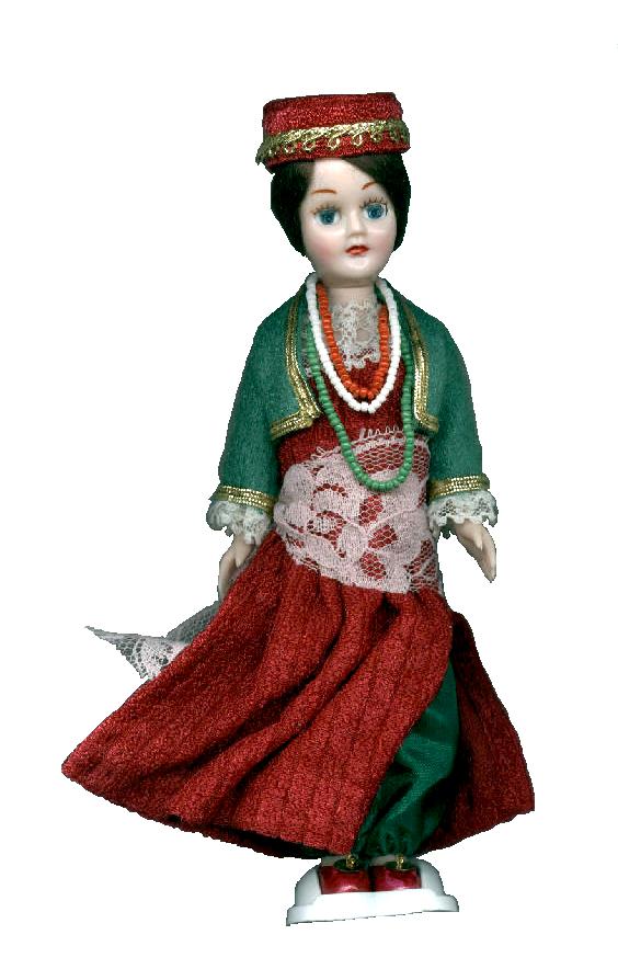 A.A.A. Collectible Armenian Dolls: Lady from Trapizon, 19th Century