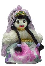 A.A.A. Collectible Raggedy Ann style Armenian Dolls: Armenian woman, made by G. G. Dolls